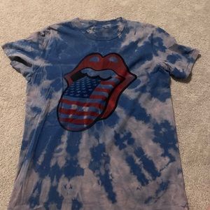 CUSTOM BLEACH DYE Rolling Stones